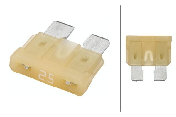 Ασφάλεια 25A White Ποσότητα: 50 HELLA 8JS711689002