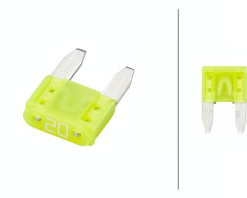 Ασφάλεια Mini 20A Πορτοκαλί Ποσότητα: 3000 HELLA 8JS728596047