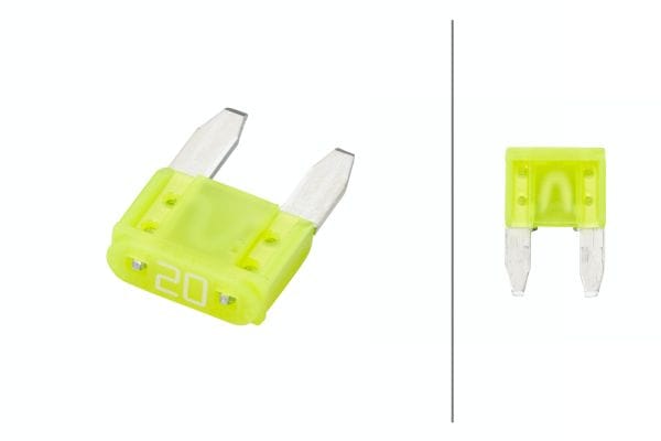 Ασφάλεια Mini 20A Πορτοκαλί Ποσότητα: 3000 HELLA 8JS728596047