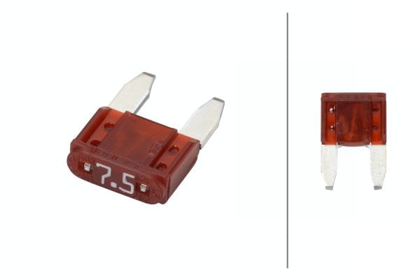 Ασφάλεια Mini 7.5A Brown Ποσότητα: 3000 HELLA 8JS728596077