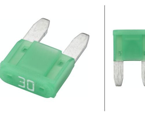 Ασφάλεια Mini h LED 30A Πρασινό Ποσότητα: 10 HELLA 8JS728596252