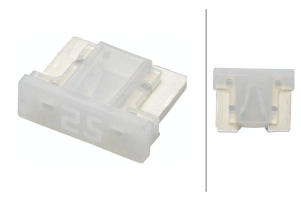 Ασφαλεια Χαμηλός profile 25A White Ποσότητα: 5 HELLA 8JS728596342
