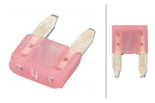 Ασφάλεια Mini 4A pink Ποσότητα: 5 HELLA 8JS728596801