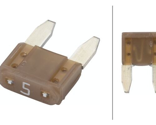 Ασφάλεια Mini 5A Beige Ποσότητα: 5 HELLA 8JS728596811