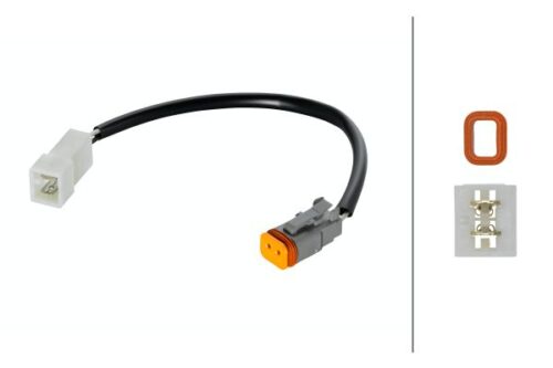 Καλώδιο Adapterelectro set Φις: DEUTSCH plug Καλώδιο: 200mm HELLA 8KB990299361