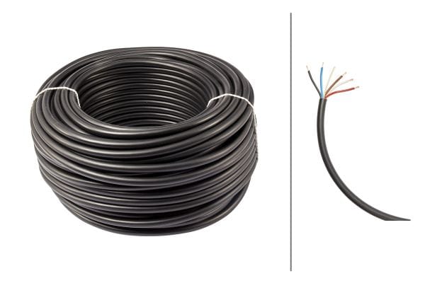 Cable Set - 5-conductor 1.0mm² Length: 50m HELLA 8KL712996001
