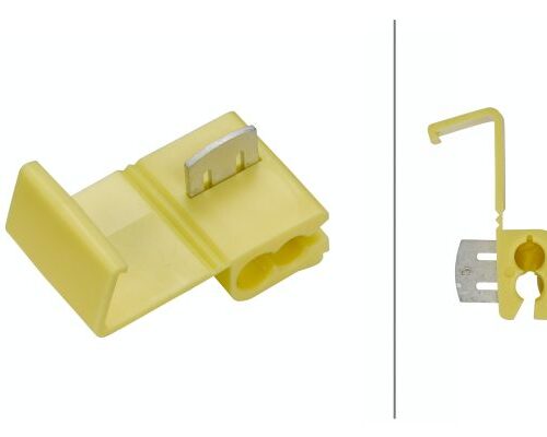 Cable Connector - Yellow 3.3mm² 5.2mm² HELLA 8KV712169003
