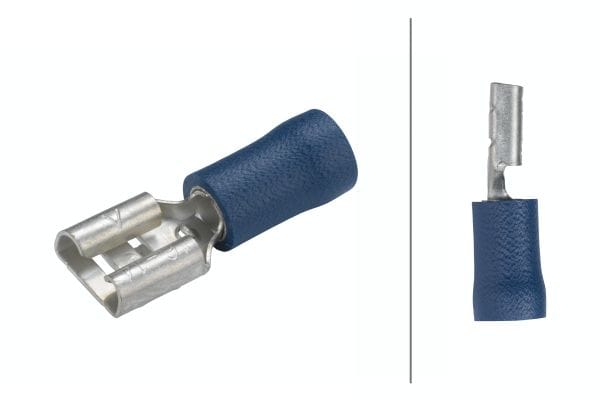 Καλώδιο Σύνδεση Μπλέ 1.5mm² 2.5mm² 6,3 x 0,8 Ποσότητα: 100 HELLA 8KW044022003