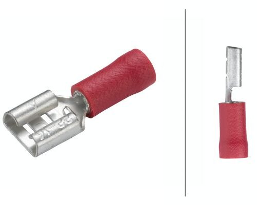 Καλώδιο Σύνδεση Red 0.5mm² 1.0mm² 6,3 x 0,8 Ποσότητα: 100 HELLA 8KW044036003