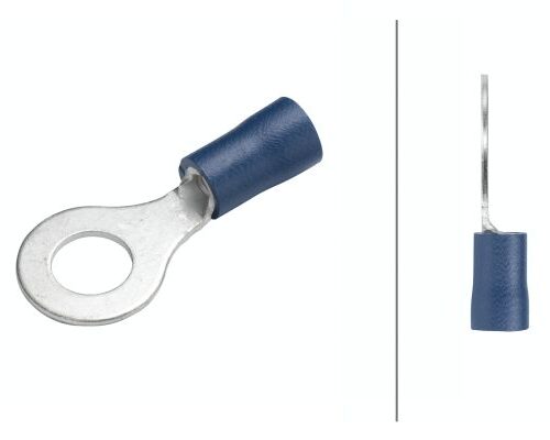 Καλώδιο Σύνδεση Μπλέ 1.5mm² 2.5mm² Bore Ø: 6.3mm Ποσότητα: 100 HELLA 8KW044039003