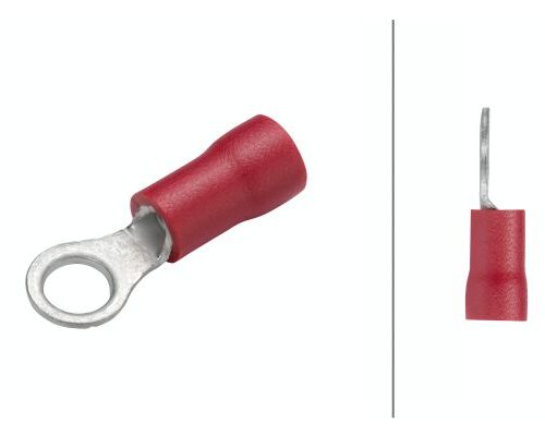 Καλώδιο Σύνδεση Red 0.5mm² 1.0mm² Bore Ø: 4.3mm Ποσότητα: 100 HELLA 8KW044276003