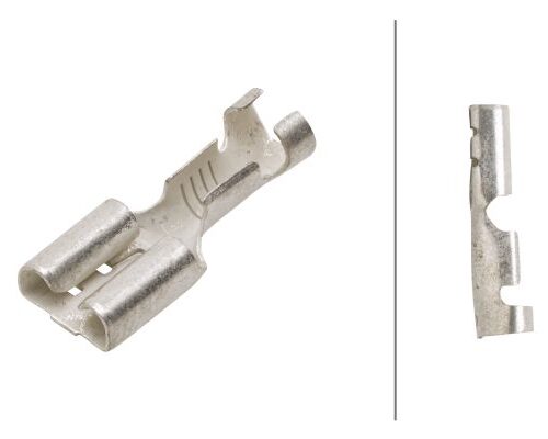 Καλώδιο Σύνδεση Silver 1.5mm² 2.5mm² 6,3 x 0,8 HELLA 8KW701235033