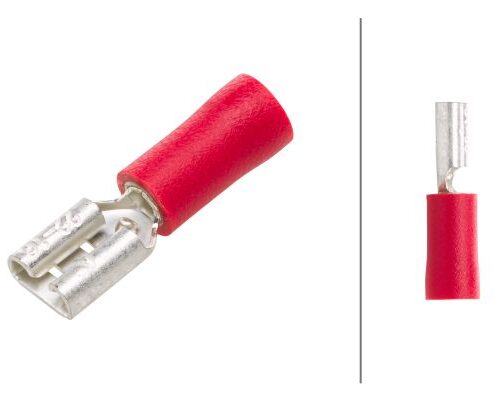 Καλώδιο Σύνδεση Red 0.5mm² 1.0mm² 4,8 x 0,5 Ποσότητα: 100 HELLA 8KW705392003