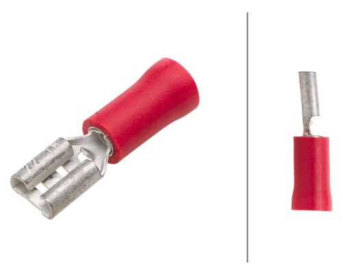 Καλώδιο Σύνδεση Red 0.5mm² 1.0mm² 4,8 x 0,5 Kit Ποσότητα: 10 HELLA 8KW705392812