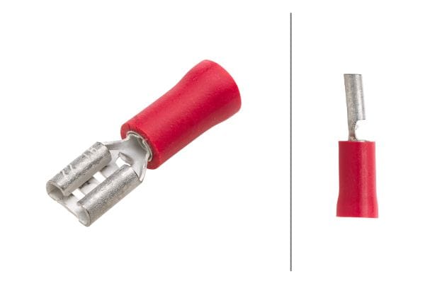 Καλώδιο Σύνδεση Red 0.5mm² 1.0mm² 4,8 x 0,5 Kit Ποσότητα: 10 HELLA 8KW705392812