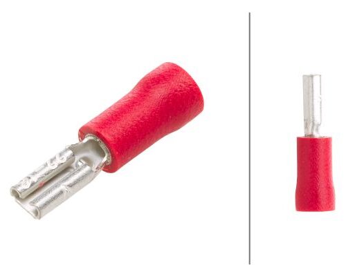 Καλώδιο Σύνδεση Red 0.5mm² 1.0mm² 4,8 x 0,5 Kit Ποσότητα: 10 HELLA 8KW705393812
