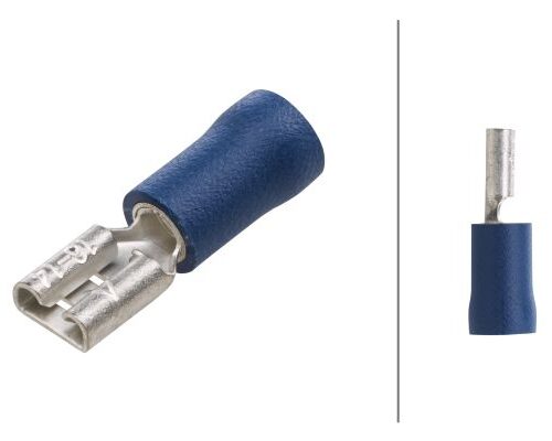 Καλώδιο Σύνδεση Μπλέ 1.5mm² 2.5mm² 4,8 x 0,5 Ποσότητα: 100 HELLA 8KW744697003
