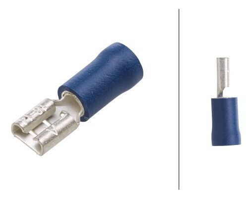 Καλώδιο Σύνδεση Μπλέ 1.5mm² 2.5mm² 4,8 x 0,8 Ποσότητα: 100 HELLA 8KW744698003