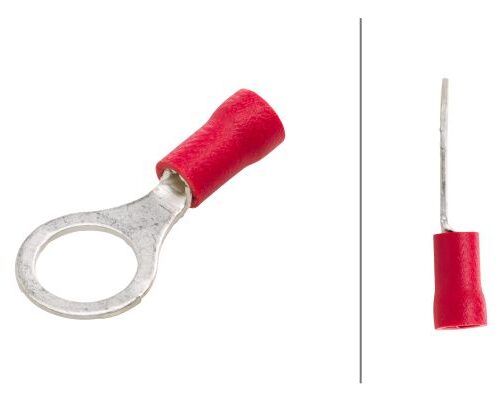 Καλώδιο Σύνδεση Red 0.5mm² 1.0mm² Bore Ø: 8.4mm Ποσότητα: 50 HELLA 8KW744773003