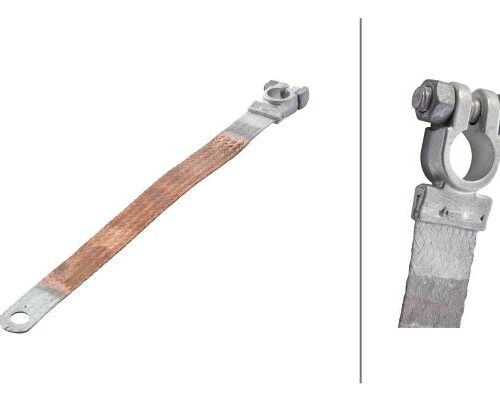 Καλώδιο γείωσης 12V 24V 80A Μπαταρίας Ø: 15.9mm Length: 300mm 21mm² HELLA 8KX091394001