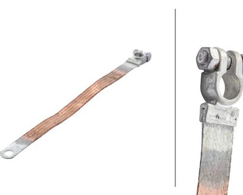 Καλώδιο γείωσης 12V 24V 80A Μπαταρίας Ø: 15.9mm Length: 350mm 21mm² HELLA 8KX719756001