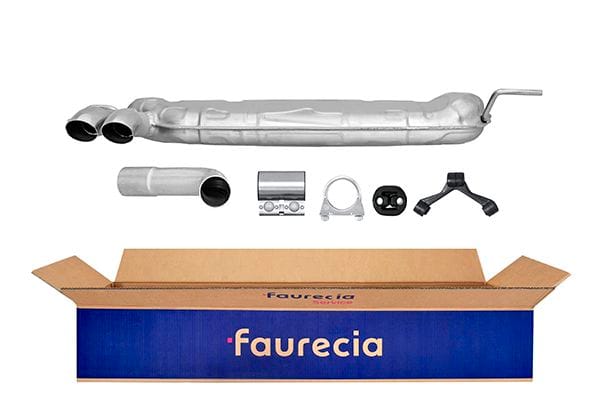 Πίσω Σιλανσιε Kit για AUDI A3 (8P1) FAURECIA 8LD366026691