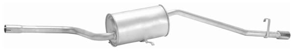 Πίσω Σιλανσιε Kit για FIAT UNO FAURECIA 8LD366028661