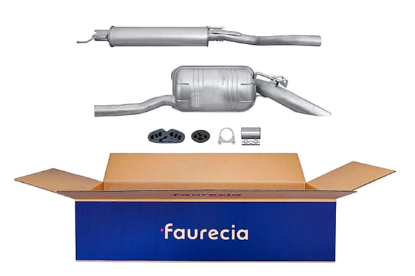 Πίσω Σιλανσιε Kit για FIAT PUNTO FAURECIA 8LD366028781