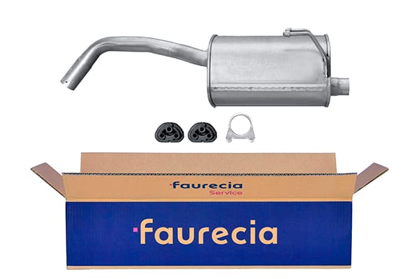 Πίσω Σιλανσιε Kit για FIAT 500 C FAURECIA 8LD366029461