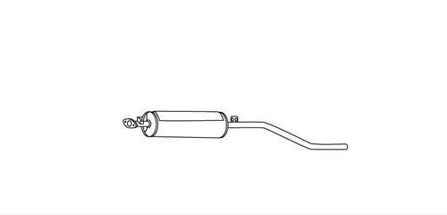 Πίσω Σιλανσιε Kit για MAZDA B SERIE FAURECIA 8LD366033041