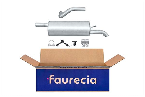 Πίσω Σιλανσιε Kit για SKODA FABIA I Praktik FAURECIA 8LD366035101
