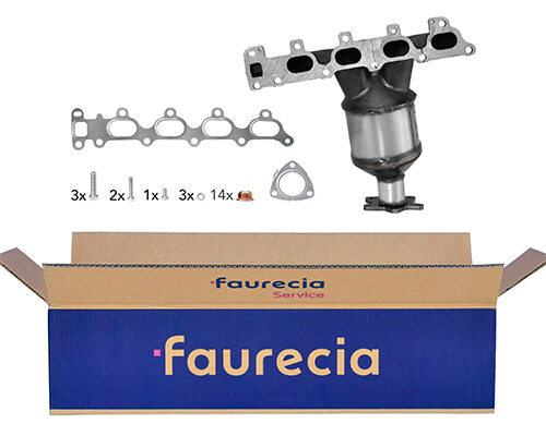 Manifold Μετατροπέας Καταλύτη Kit για OPEL ASTRA H FAURECIA 8LF366055261