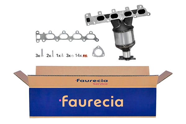 Manifold Μετατροπέας Καταλύτη Kit για OPEL ASTRA H FAURECIA 8LF366055261