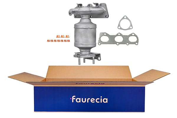 Manifold Μετατροπέας Καταλύτη Kit για VW POLO (9N) FAURECIA 8LF366055411