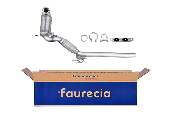 Φίλτρο μικροσωματιδιων Diesel Kit για SKODA SUPERB II (3T5) Soot Particulate Filterexhaust system FAURECIA 8LH366080051
