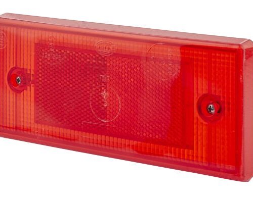 Reflector Κρύσταλλο Colour: Red rectangular Screw Σύνδεση HELLA 8RA003734101