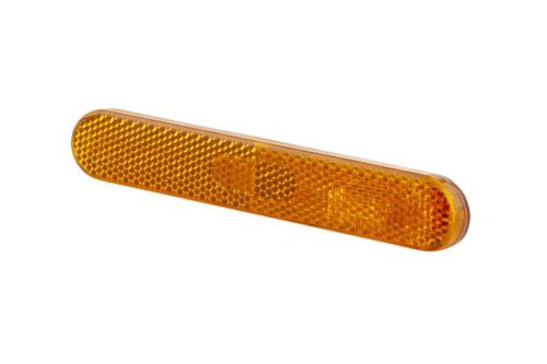 Reflector Κρύσταλλο Colour: Orange oval Glued HELLA 8RA009226127