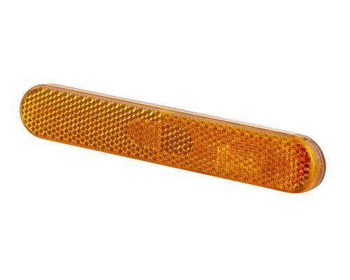 Reflector Κρύσταλλο Colour: Orange oval Glued HELLA 8RA009226127