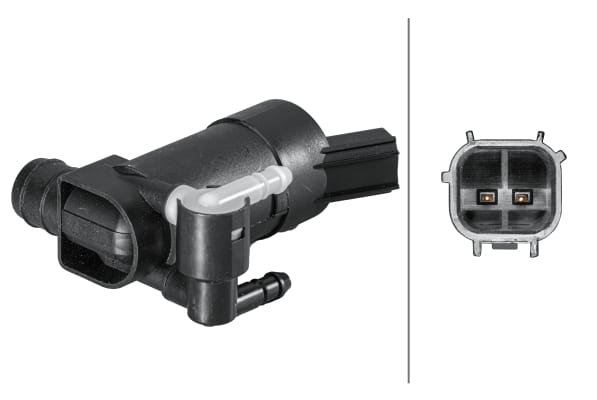 Μοτερ Πιτσιλιστήρι 12V HELLA 8TW006848151