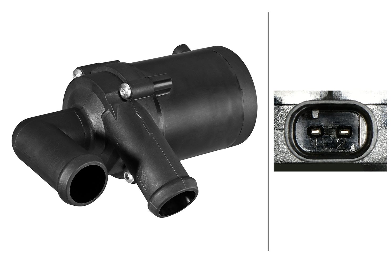 Βοηθητική Αντλία Νερού 12V AUDI A3 Sportback (8PA) 2.0 TDI HELLA Auxiliary (cooling water circuit) 8TW358304631