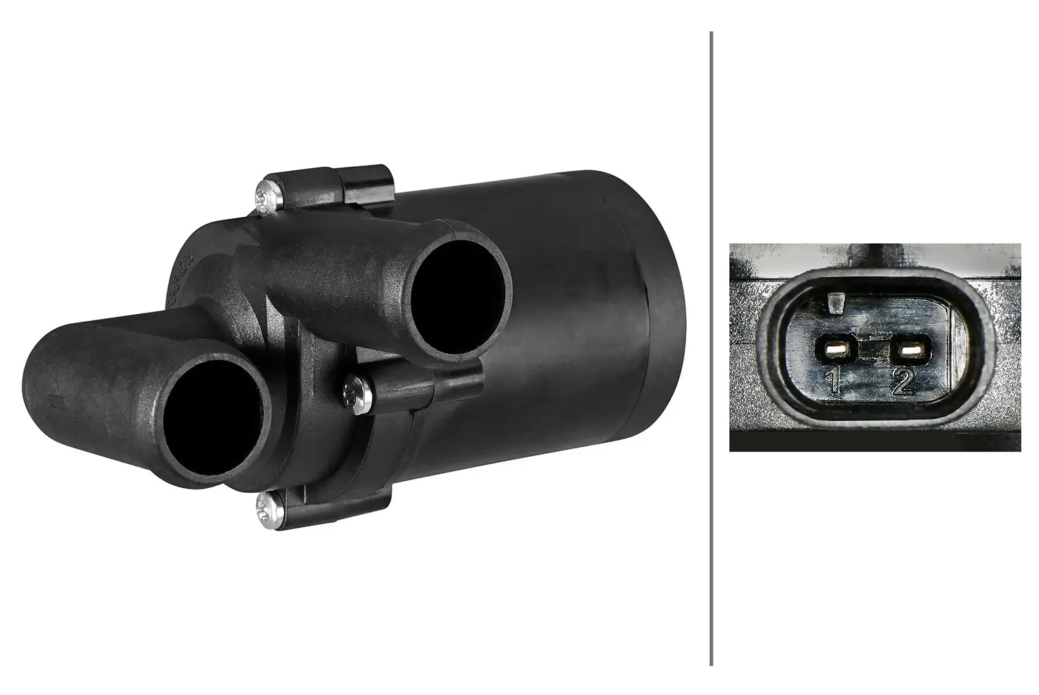 Βοηθητική Αντλία Νερού 12V VW PASSAT B6 Variant (3C5) 2.0 TDI HELLA Auxiliary (cooling water circuit) 8TW358304641