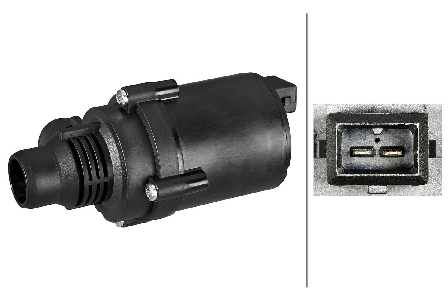 Βοηθητική Αντλία Νερού 12V BMW 5 (E60) 535 d HELLA Auxiliary (cooling water circuit) 8TW358304651