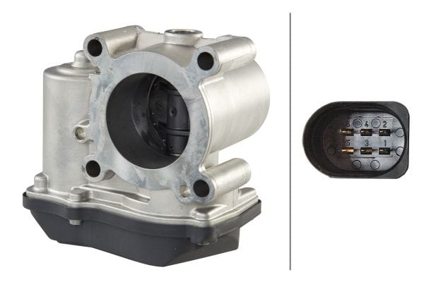 Throttle body VW Polo (9N_) Body HELLA 8UK007623301