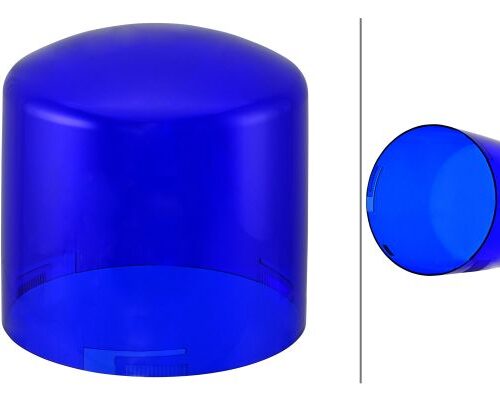 Κρύσταλλο Φάρου beacon Μπλέ HELLA 9EL862171001