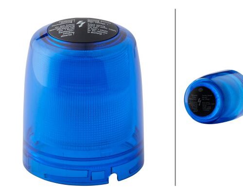 Κρύσταλλο Φάρου beacon Μπλέ HELLA 9EL862267001