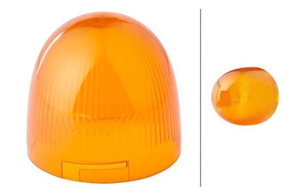 Κρύσταλλο Φάρου beacon Πορτοκαλί HELLA 9EL864074001