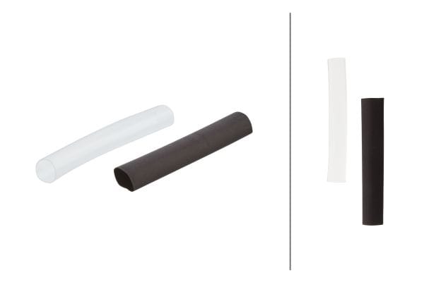 Heatshrink Tube 2:1 6,4 3,2mm 50mm Μάυρο transparent HELLA 9MJ178458072