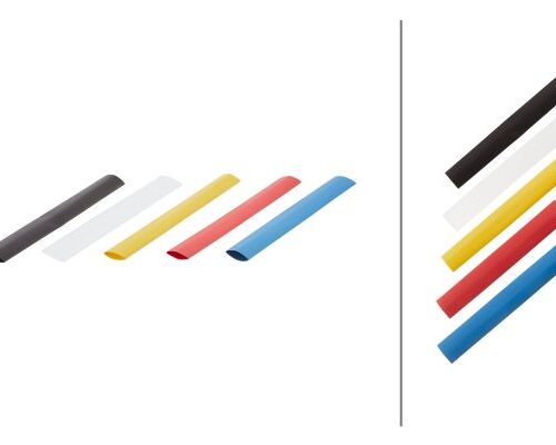 Heatshrink Tube 2:1 9,5 4,8mm 100mm Μπλέ Πορτοκαλί Red Μάυρο transparent HELLA 9MJ178458082