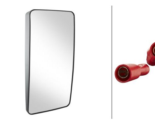 Mirror Glassexterior mirror 24V both sides HELLA 9MX563468002