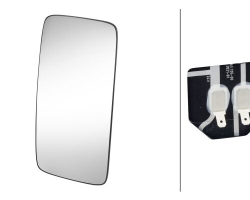 Mirror Glassexterior mirror 24V both sides HELLA 9MX563716032